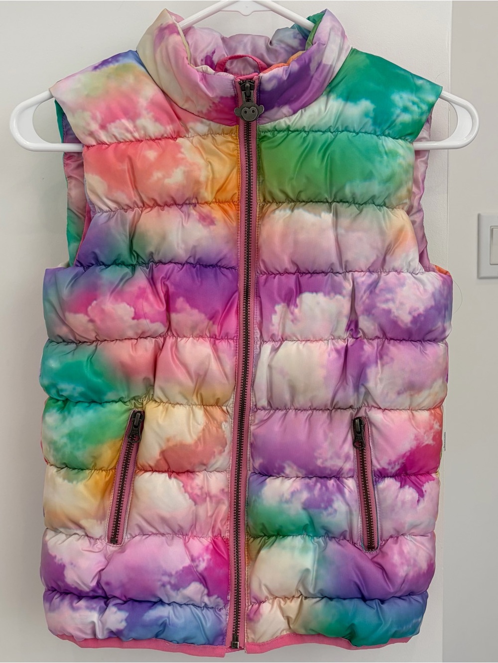 Appaman Kids Tie-Dye Puffer Vest